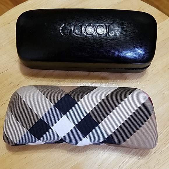 Burberry Accessories - BURBERRY & GUCCI Glasses Cases